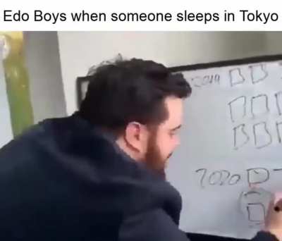 Never sleep in Tokyo.
