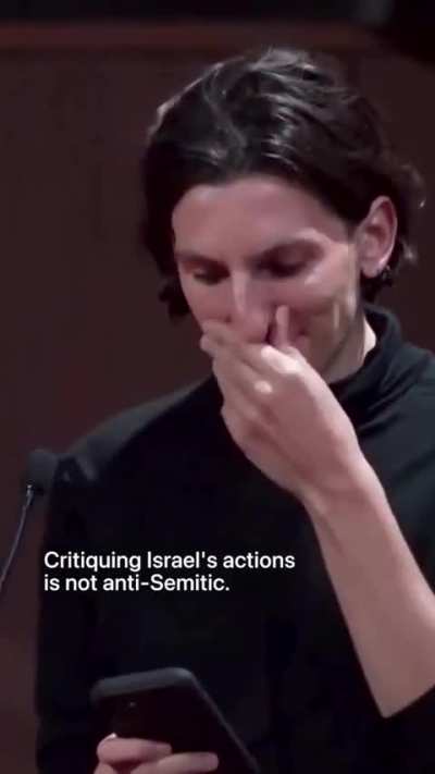 Morgan Bassichis of Jewish Voice for Peace said it straight : 