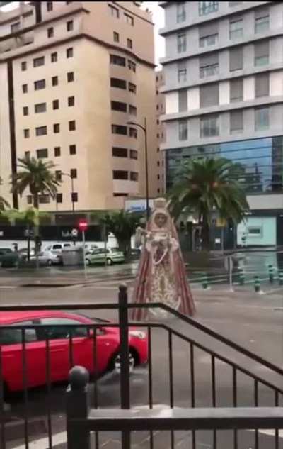 Thanks, I hate this staring religious statue at my soul.
