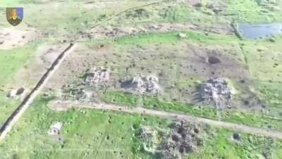 There is not a single surviving house left in Robotyne in Zaporizhzhia. In 8 months of fierce fighting, the occupiers razed the village to the ground - Share to raise awareness and support in any way you can.