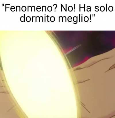 Quando finalmente riesci a dormire giusto 8 ore a notte 