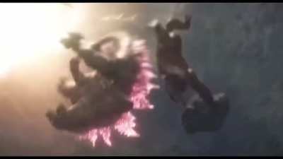 Was Godzilla having fun here?
