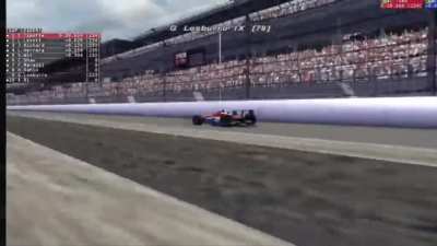 Hosting an Indianapolis 500 in the sim rFactor, we had qualifying today. It...didn't quite go as planned for some.