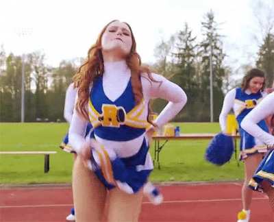 Gotta love Madelaine Petsch in that Riverdale cheerleader outfit.