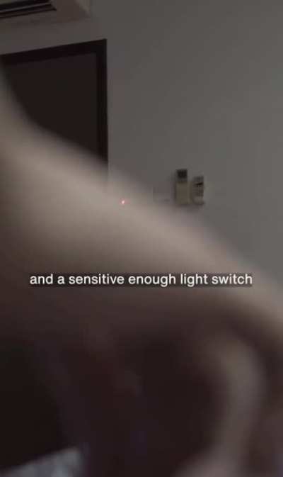 Light to push things