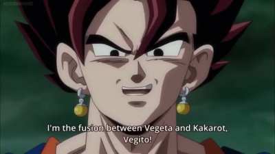My boy Vegetto got a great intro