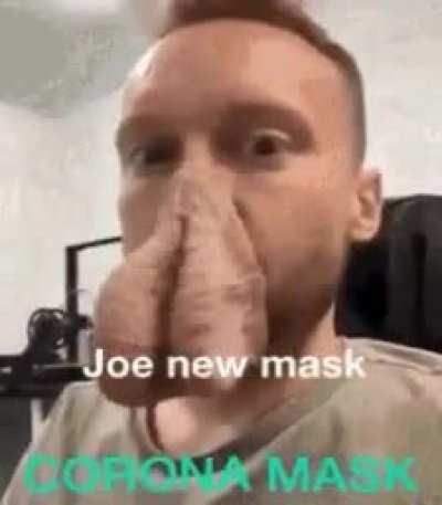 Joe's new mask