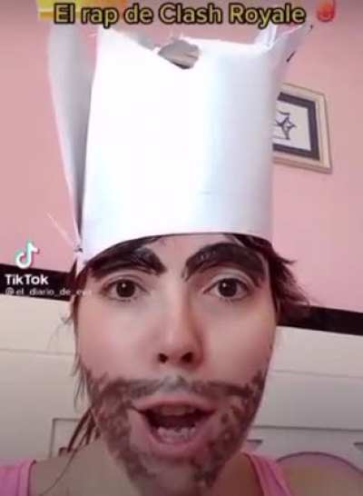 el rap del rey de clash royale