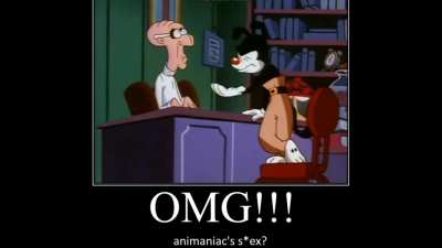 yakko don't do it!! don';t say s*ex!!