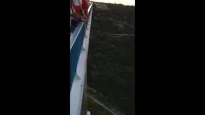 Base jumper forgets to put his parachute on