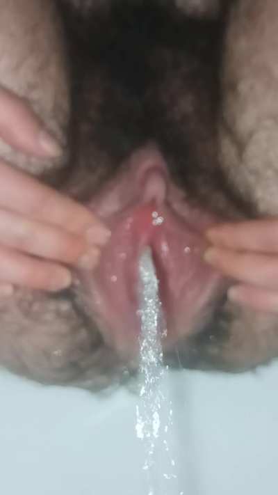 Pissing on you, say thank you