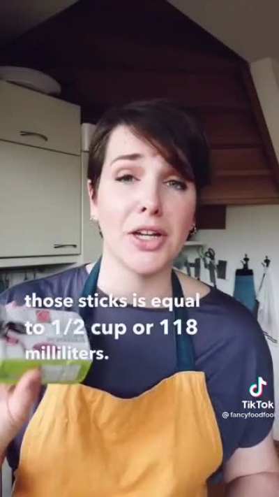 For any bakers who dont understand “stick of butter”