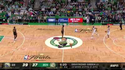 [Highlight] Classy Boston fans break out the 'Fuck you Draymond' chants