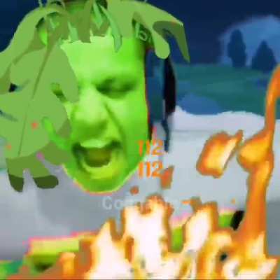 When you see dendro slime hiding....