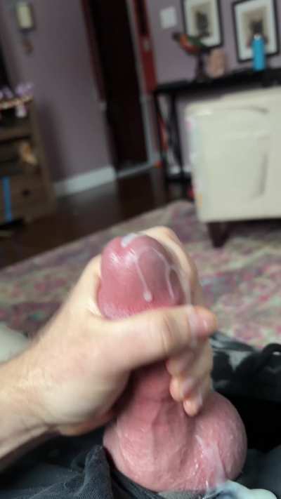Just a dad releasing a fat load!