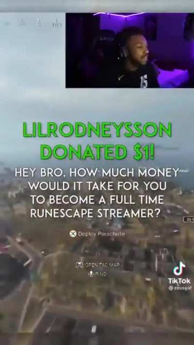 How much for streaming runescape?