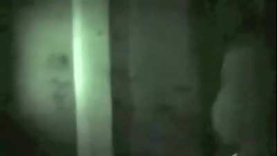 ghost caught on tape