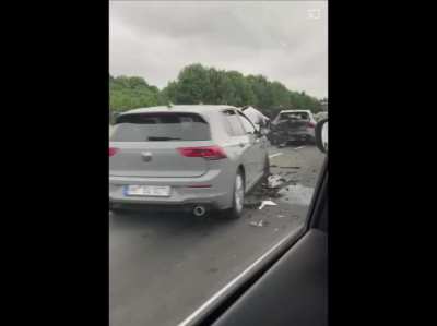 They blocked the highway with their supercars, karma surely destroyed their marriage