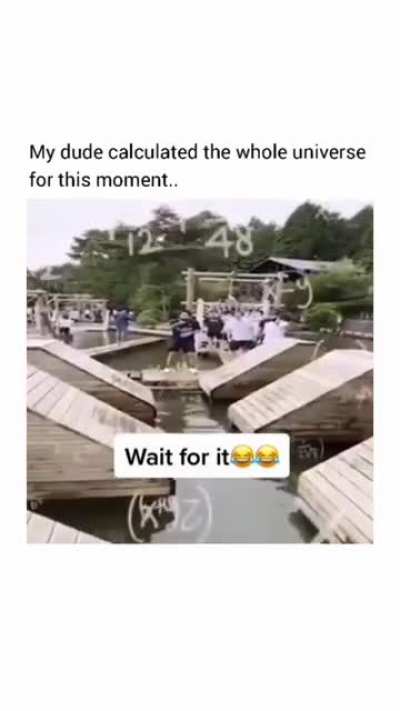 He just had inverted controls on