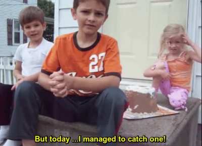 Hey finally caught that bird!