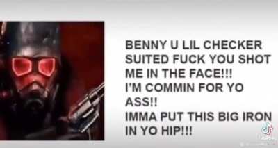 Fallout New Vegas be like: