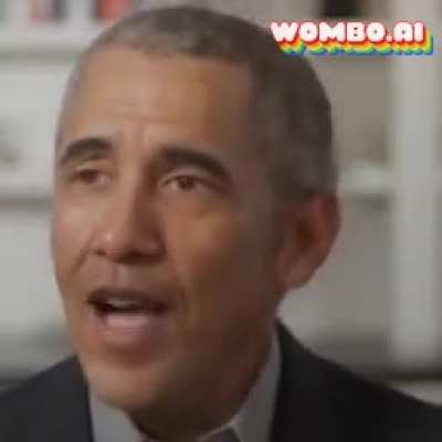 The AI can’t handle Obama’s ears 🤣