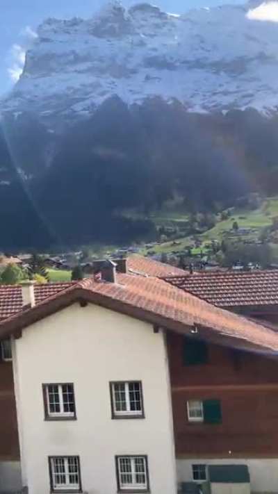 This train ride in Grindelwald, CH