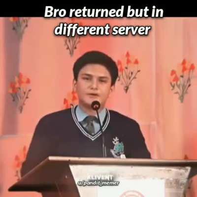 Different server