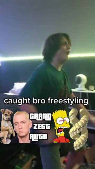 Bro got caught
