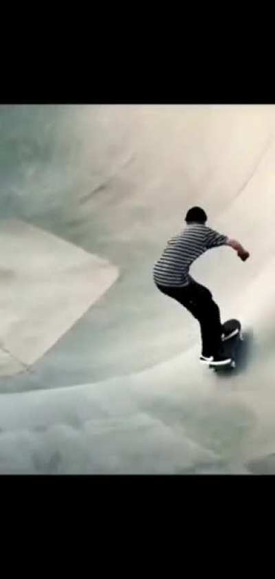 Dude's in the zone + fantastic camera work