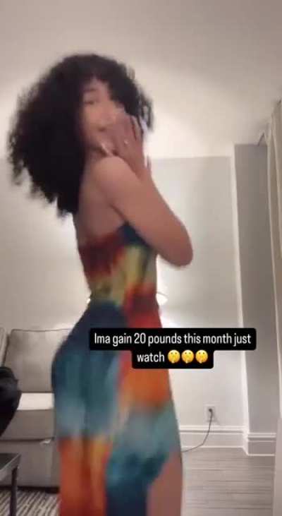 Aya Tanjali ass clapping