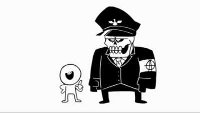 Punch the shadman