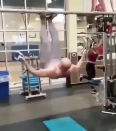 I didn't know they had a gym in the asylum: