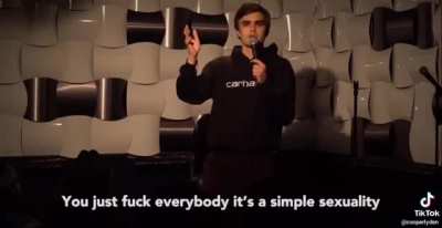 Pansexual comedian