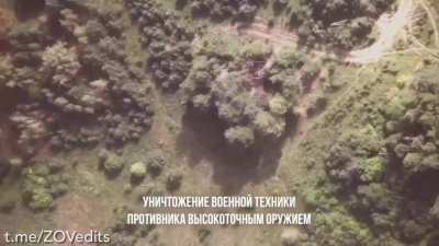 VERY GRAPHIC! Presumably Russian Spetsnaz in Ukraine. (Music from source).
