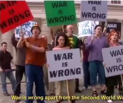 Just a normal protest
