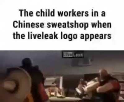 Chinese factory workers after being forced to make poop emoji pillows and anime girl figurines for 18 hours straight