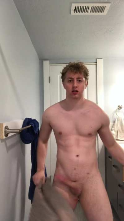Oh no where did my towel go.... 
