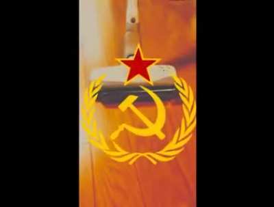 A vacuum cleaner and a harmonica is all you need to be truly Communist.