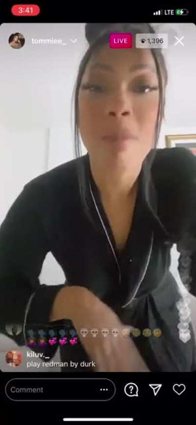 Tommie NSFW Instagram live!!!