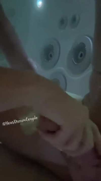 Ever been in a hot tub wondering if the woman sitting across from you was as horny as you?
