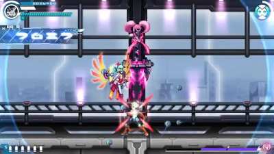 Suffers the same problem as some of the bosses in Gunvolt 2 but worse