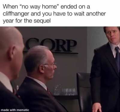 I don’t wanna get infinity war-ed again…