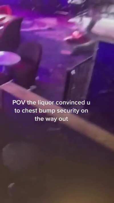 HMC while I chest bump the security