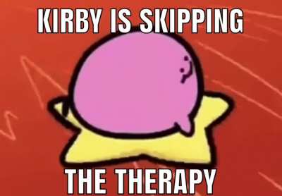 Kirby take your medicine