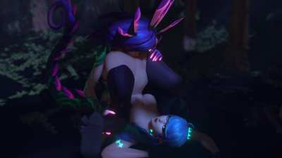 Neeko and Gwen (J4zzbug)