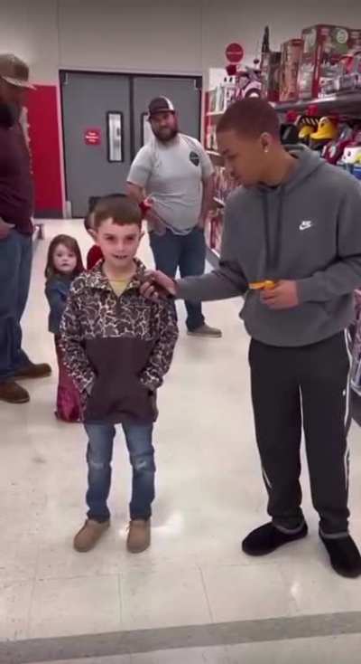 To get an innocent kid to choose abstract political concept over baseball. 