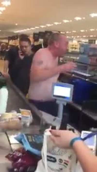 Just grabbing some milk
