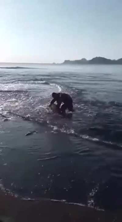 Fishing on Kamchatka