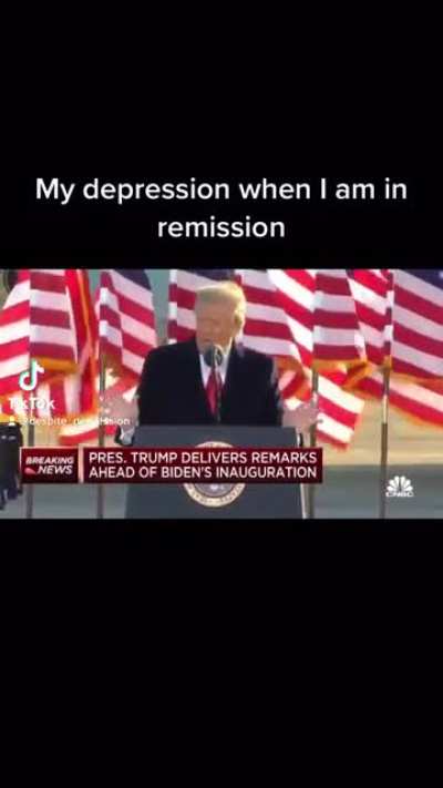 My depression when I’m in remission